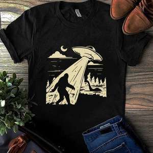 Ufo Bigfoot Sasquatch Loch Ness Monster Believers Unisex T Shirt